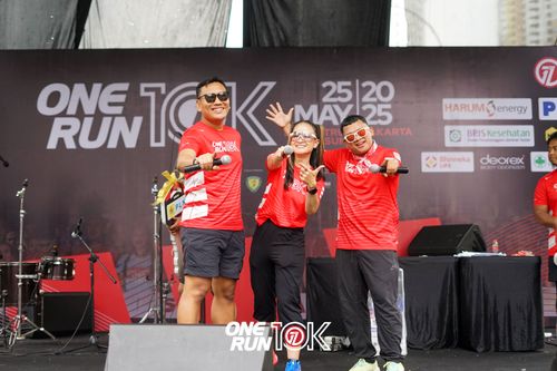 Race photo from ONE RUN 10K 2025