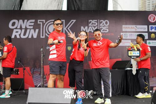 Race photo from ONE RUN 10K 2025
