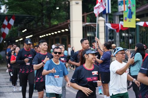 Race photo from One Run 10K Vibes 2024