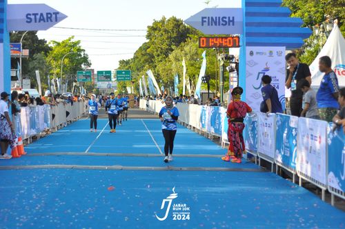 Race photo from Jabar Run 10K 2024