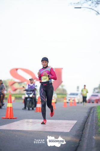 Race photo from Taman Budaya x BOGORUN 2025