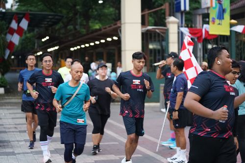 Race photo from One Run 10K Vibes 2024
