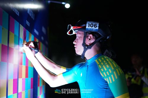 Race photo from Cycling de Jabar 2024