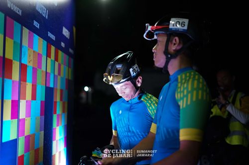Race photo from Cycling de Jabar 2024