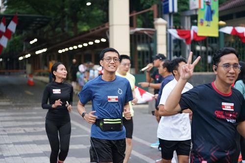 Race photo from One Run 10K Vibes 2024