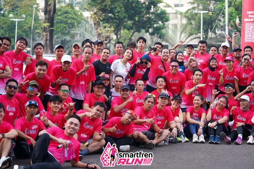Race photo from Shakeout Run - Smartfren Run