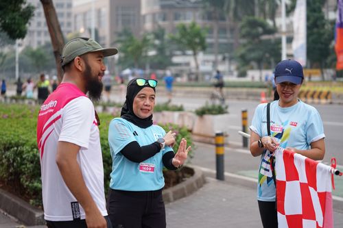Race photo from Smartfren Run 2024 Vibes