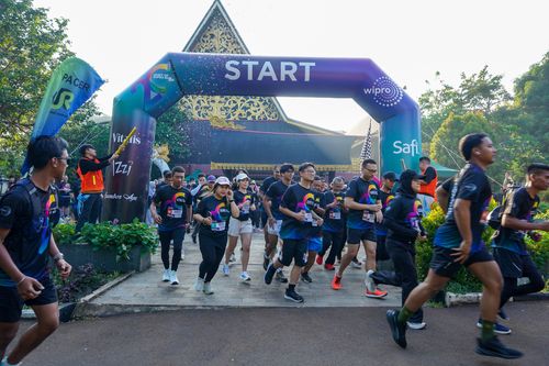 Race photo from WIPRO RUN 2025 - Vitalis Unza 20th Anniversary