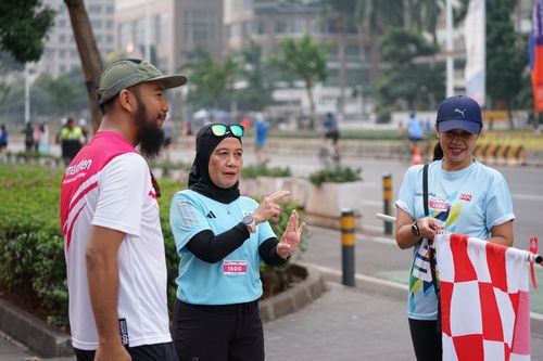 Race photo from Smartfren Run 2024 Vibes