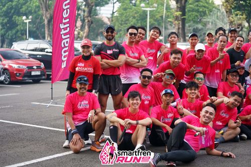 Race photo from Shakeout Run - Smartfren Run