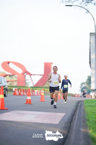 Race photo from Taman Budaya x BOGORUN 2025