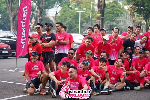 Race photo from Shakeout Run - Smartfren Run