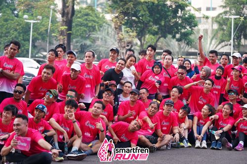 Race photo from Shakeout Run - Smartfren Run