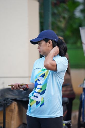 Race photo from Lari Bareng Yuk!