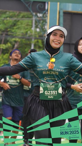 Race photo from Mangkunegaran Run 2025