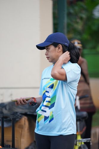 Race photo from Lari Bareng Yuk!