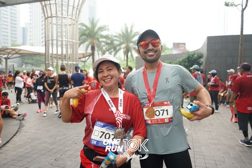 Race photo from ONE RUN 10 K
