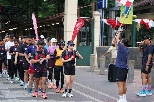 Race photo from One Run 10K Vibes 2024