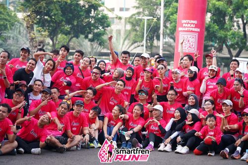 Race photo from Shakeout Run - Smartfren Run