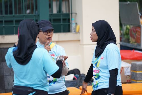 Race photo from Smartfren Run 2024 Vibes