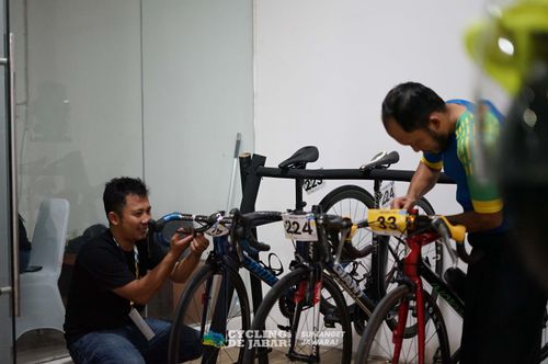 Race photo from Cycling de Jabar 2024