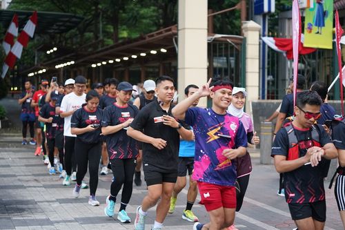 Race photo from One Run 10K Vibes 2024