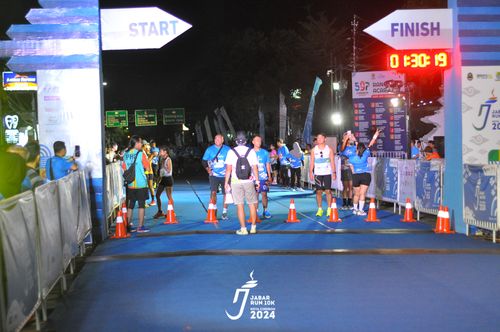 Race photo from Jabar Run 10K 2024