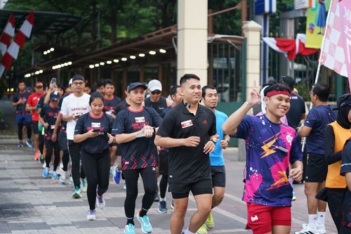 Race photo from One Run 10K Vibes 2024