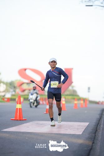 Race photo from Taman Budaya x BOGORUN 2025