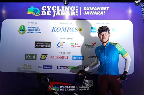 Race photo from Cycling de Jabar 2024
