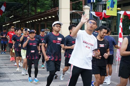 Race photo from One Run 10K Vibes 2024