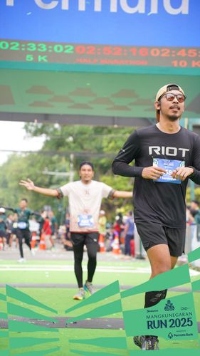 Race photo from Mangkunegaran Run 2025