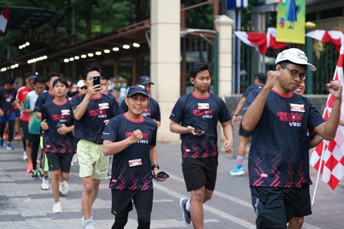 Race photo from One Run 10K Vibes 2024
