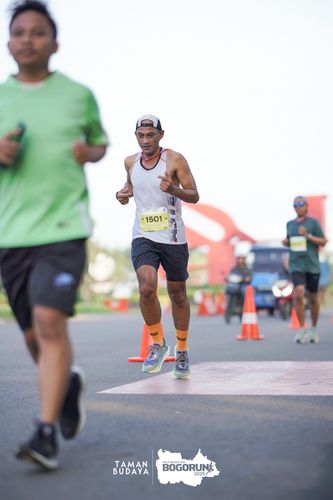 Race photo from Taman Budaya x BOGORUN 2025