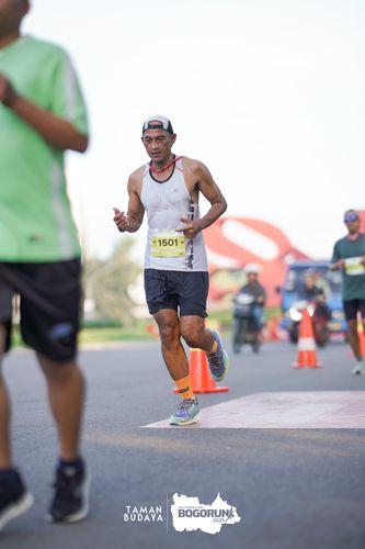 Race photo from Taman Budaya x BOGORUN 2025