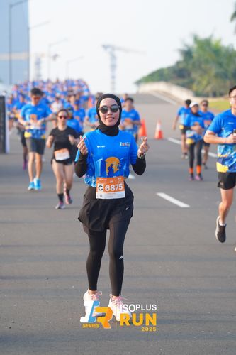 Race photo from ISOPLUS RUN 2025 - JAKARTA