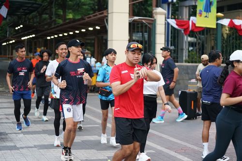 Race photo from One Run 10K Vibes 2024