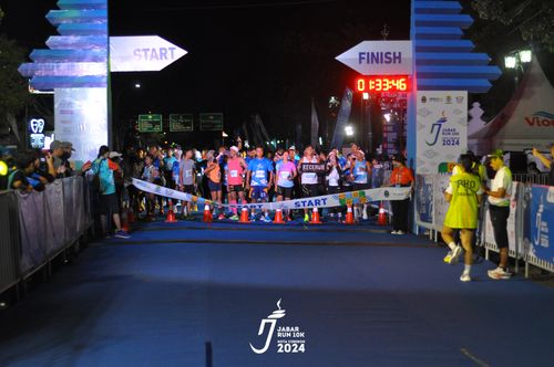 Race photo from Jabar Run 10K 2024
