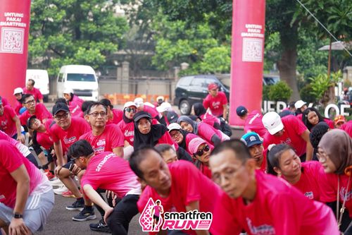 Race photo from Shakeout Run - Smartfren Run