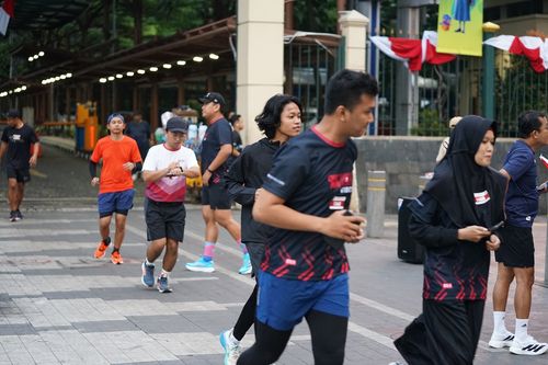 Race photo from One Run 10K Vibes 2024