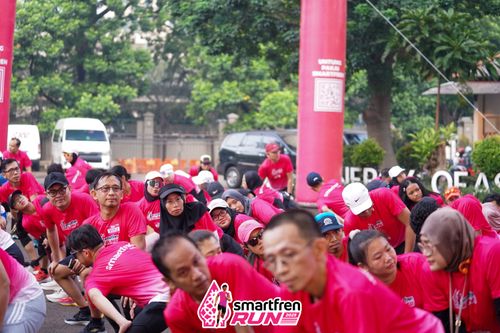 Race photo from Shakeout Run - Smartfren Run