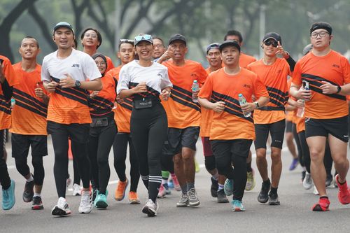 Race photo from Smartfren Run 2024 Vibes