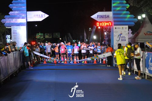 Race photo from Jabar Run 10K 2024