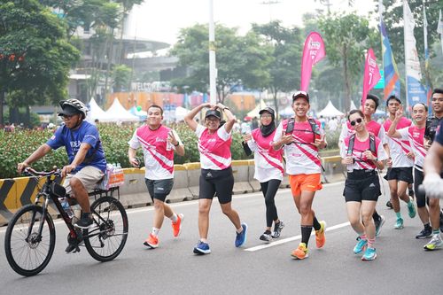 Race photo from Smartfren Run 2024 Vibes