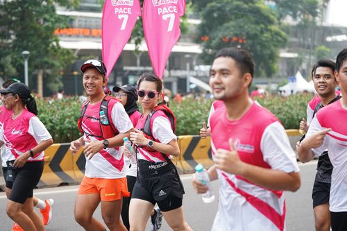 Race photo from Smartfren Run 2024 Vibes