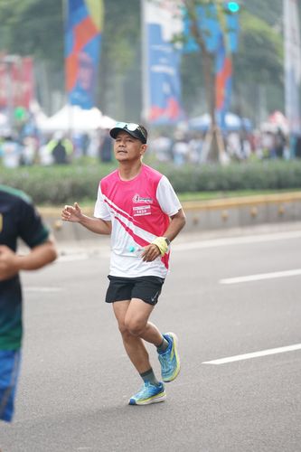 Race photo from Smartfren Run 2024 Vibes