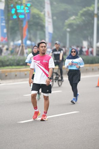 Race photo from Smartfren Run 2024 Vibes