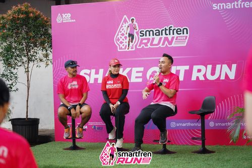 Race photo from Shakeout Run - Smartfren Run