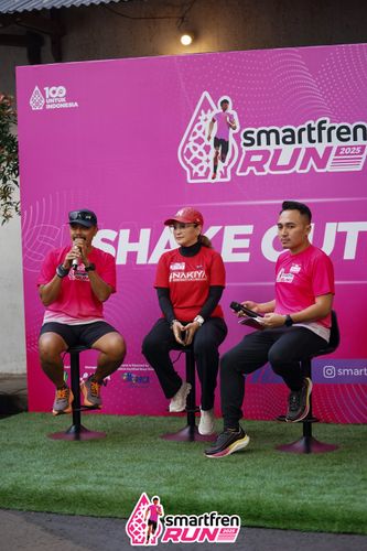 Race photo from Shakeout Run - Smartfren Run