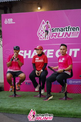 Race photo from Shakeout Run - Smartfren Run